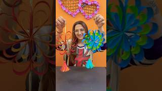 Amazing DIY Diwali Decor from waste Papers #diy #diwali #decor #papercraft #shorts #youtubeshorts