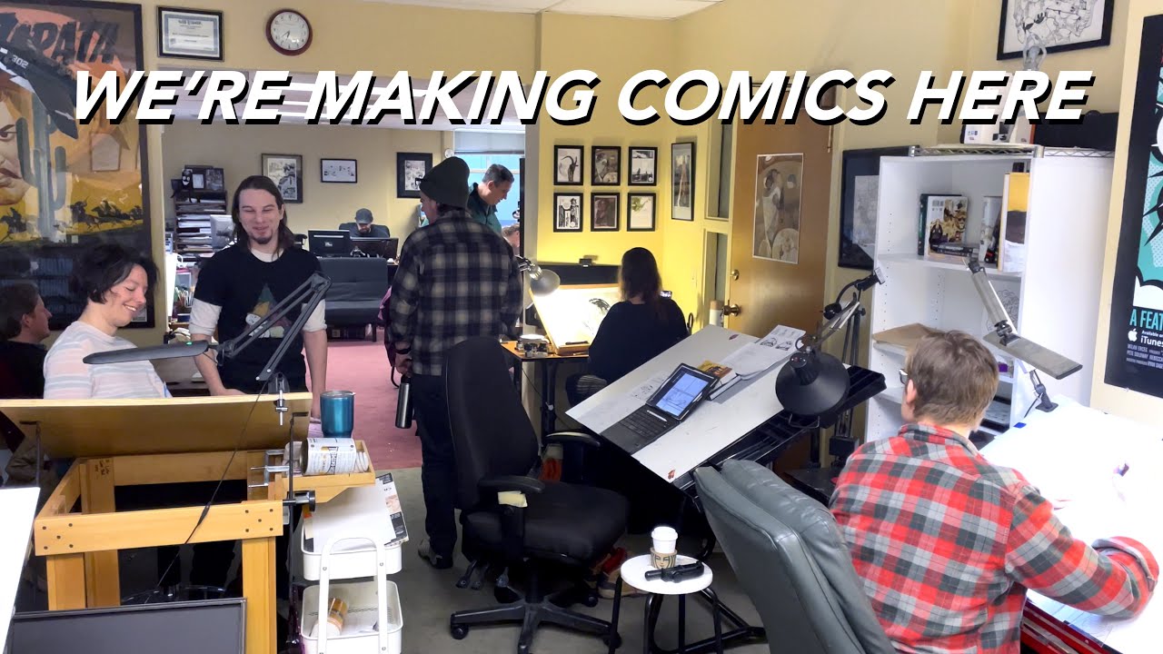 Inside America S Largest Comic Book Studio Youtube