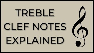 How to Read Music Notes on the Treble Clef Staff