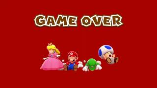 Super Mario 3D World - Game Over (4-Players)
