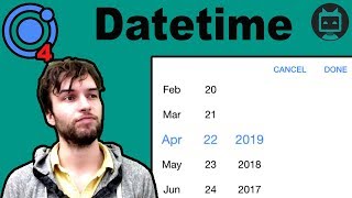 Ionic 4 Datetime Tutorial