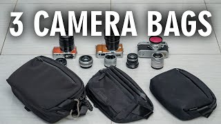 3 BEST Camera Bags for Travel, Street Photography \u0026 EDC feat. Alpaka Sling Bags