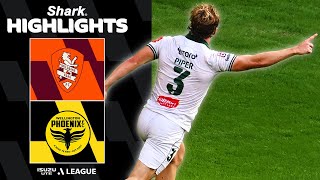 Brisbane Roar v Wellington Phoenix | SHARK HIGHLIGHTS | Isuzu UTE A-League 2025-26 | Round 22
