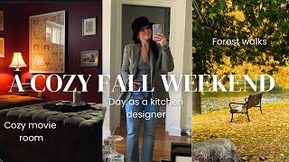 A cozy fall in my small home in the country side🍁😊🇨🇦/ kitchen design, scenic walk & drive, cooking