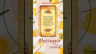 messaggio del giorno #tarocchi #oracoli #angeli_dicarta #tarot #animagemella #amore