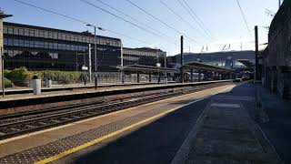 92023 on the Caledonian Sleeper through Haymarket 24th July 2017