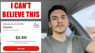 Testing DoorDash New Pay Model ($2.50 Base Pay)