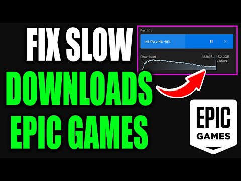 How to Fix Slow Download Speed on Epic Games Launcher (Best Method!)