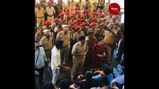 Pondicherry Uni students protesting against fee hike forcibly removed by police