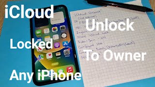 April 2024 iCloud Unlock Locked to Owner Any iPhone 6,7,8,X,11,12,13,14 Any iOS✔️