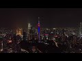 KUALA LUMPUR - 4K DRONE VIDEO @ NIGHT (KL Tower) -