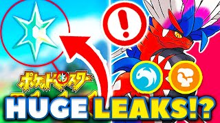 HUGE DETAILS \u0026 LEAKS for Pokemon Scarlet and Violet YOU 100% MISSED