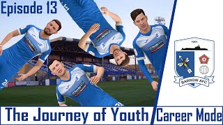 FIFA 21 CAREER MODE | THE JOURNEY OF YOUTH | BARROW AFC | EPISODE 13 | 9 GOAL THRILLER?!