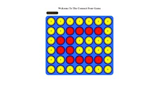 Connect Four Game - Built Using JavaScript, CSS, and HTML
