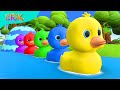 Five Little Ducks | Kids Songs | BluLoo Nursery Rhymes & Kids Songs