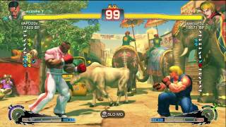 xAPO20x [Dudley] vs Playerjun52 [Ken] SSF4 Japanese Online Ranked Matches - TRUE-HD