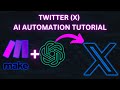 [2023] Ultimate AI Twitter (X) Bot Automation Tutorial⚡️