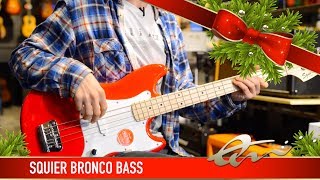 Squier Bronco Bass | Review \u0026 Demo