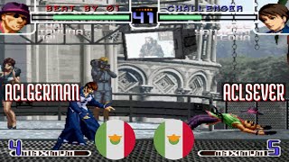 FT10 @kf2k2pls: ACLGERMAN (MX) vs ACLSEVER (MX) [King of Fighters 2002 Plus kf2k2 Fightcade] Mar 27