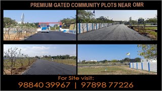 Premium Gated Community Plots near OMR-Kelambakkam(கேளம்பாக்கம்  அருகில் மனை 19.80 லட்சம் முதல்...)