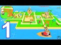 Zoo Island - Gameplay Walkthrough Part 1 Elephant, Lion,Crocodile (iOS,Android Gameplay)