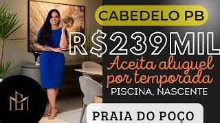 Vendo belíssimo apartamento 57m2 a 600 metros da praia no Bairro do Poço em Cabedelo Pb