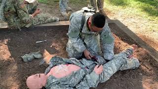 First Aid Training | 2nd Regiment, Basic Camp