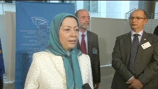 مریم رجوی در پارلمان اروپا