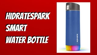 What are the unique benefits of the Hidratespark Steel Smart Water Bottle?