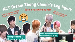 NCT Dream Zhong Chenle's Leg Injury