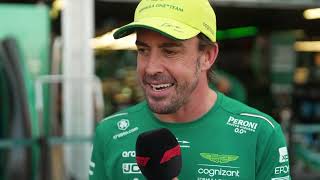 Fernando Alonso FP2 Interview | 2023 Monaco Grand Prix