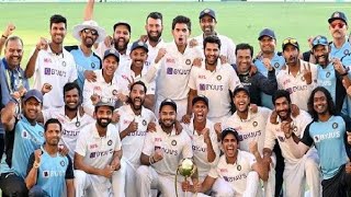 Winning  Celebration India vs Australia Test Series 🇮🇳🇮🇳❤️