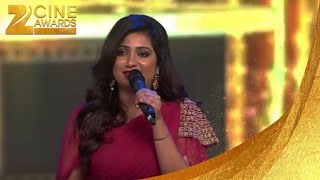 Zee Cine Awards 2016 Best Play Back Singer Female Shreya Ghoshal
