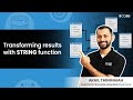 Transforming results with STRING function | Learn SQL For Free