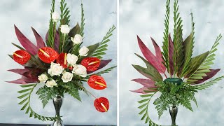 Anthurium flower ❤ ALTAR Flower arrange|EP 353