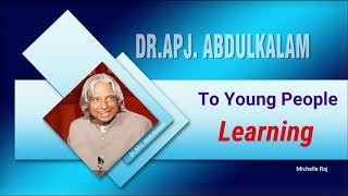 Learning-Creativity-Thinking-Knowledge | Dr.APJ. Abdul Kalam | Motivational Speech For Youngsters