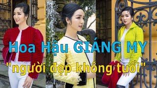 Hoa Hậu Giáng My ở tuổi 49 trẻ trung như thế nào mà được gọi là \