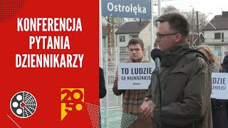 Sz. Hołownia: Pytania dziennikarzy [krytyka rządu, zamach stanu, priorytety, prezydencja]