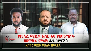 የተስተካከለው ሙሉ ወሳኝ ዝግጅት ስለቢላል ማይዶ ዝም አንልም ||አስገራሚው የሀሰት ውንጀላ ||ሃሩን ሚዲያ||