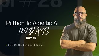 Learn Python Part 2: Functions, Classes, Objects & Loops Tutorial - Beginner Coding | Day 02/180