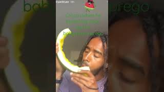 O'ryan reaction after Big Sean got his baby mama pregnant #jheneaiko #bigsean #watermelonchallenge