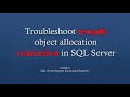Troubleshoot tempdb object allocation contention (Pagelatch) in SQL Server