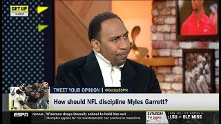 ESPN FIRST TAKE | Stephen A. Smith [IMPRESSED] How should NFL discipline Myles Garrett?