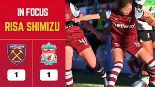 Risa Shimizu / 清水梨紗 | West Ham United vs Liverpool  | Matchweek 4 | Women's Super League 2023/2024