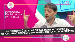 Se demostró que las cifras manejadas del Antel Arena no son ciertas | Daniel Larrosa en #INFO24