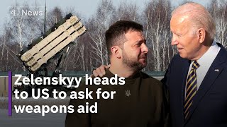 Russia Ukraine: President Zelenskyy visits Biden in first foreign trip since war began