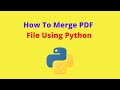 BONUS: How to Merge PDF File Using Python