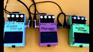 Phaser, Flanger, Chorus: ¿Los Comparamos?