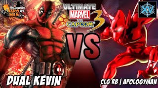 Frosty Faustings 2023 UMVC3 Casuals - Dual Kevin VS CLG RB | ApologyMan