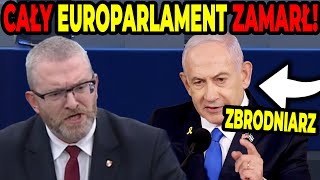 GRZEGORZ BRAUN Z NAJOSTRZEJSZYM PRZEMÓWIENIEM W HISTORII! CAŁY EUROPARLAMENT ZAMARŁ!